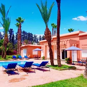 Rayan Marrakech Secteur Palmeraie Dans Propriete De 2 Hectares Avec Jardin Arbres Fruitiers Villa